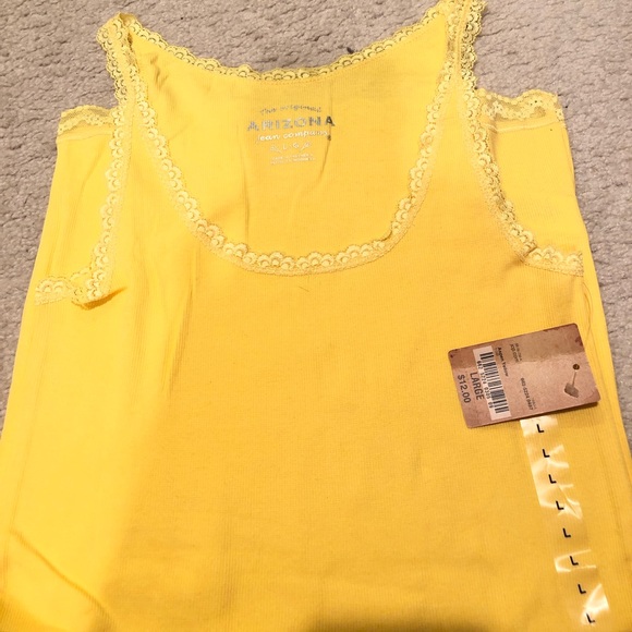 NWT Arizona Jean Co. Sleeveless Tank Top with Lace - Picture 1 of 2